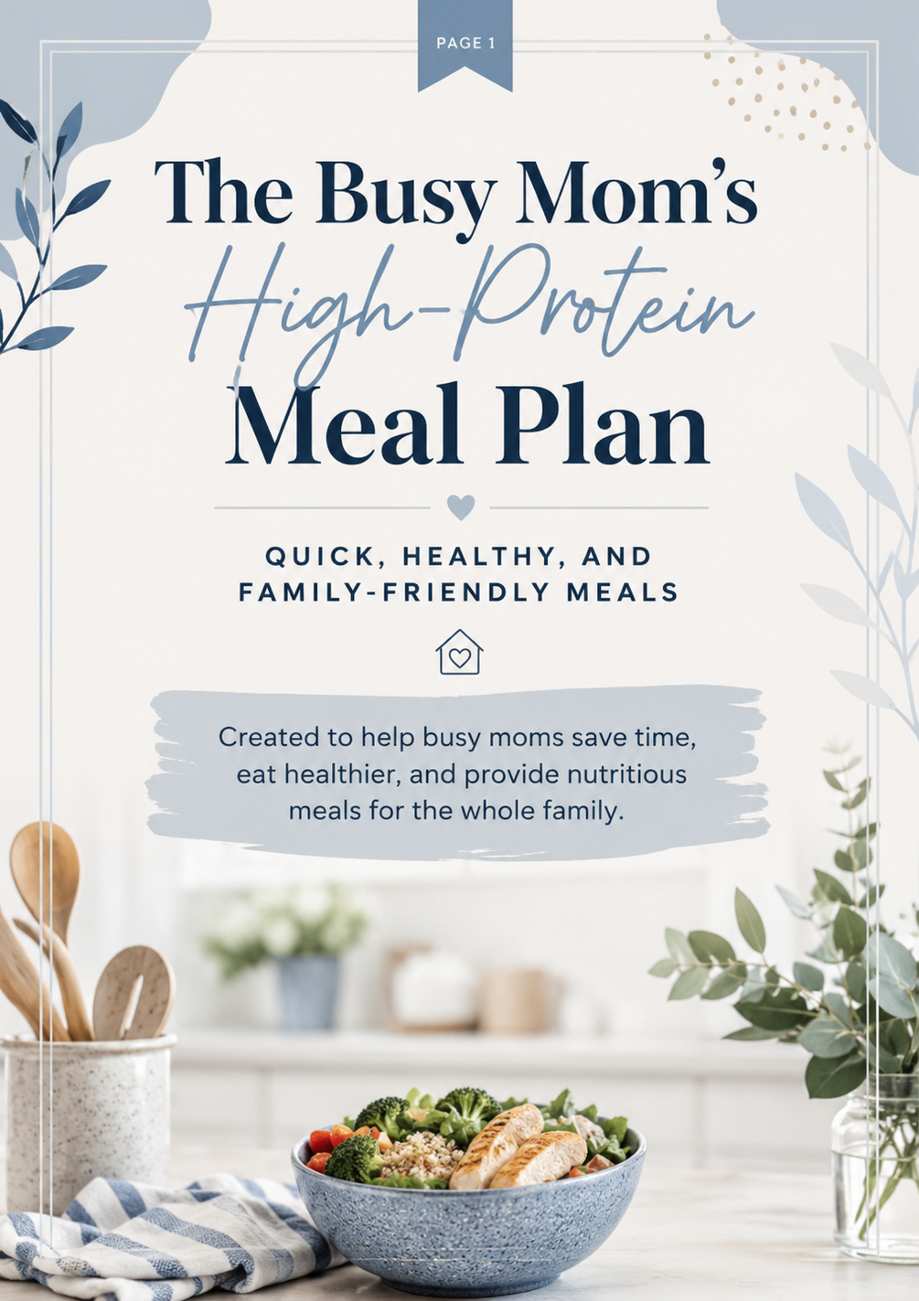 30 Day High Protein Meal Plan