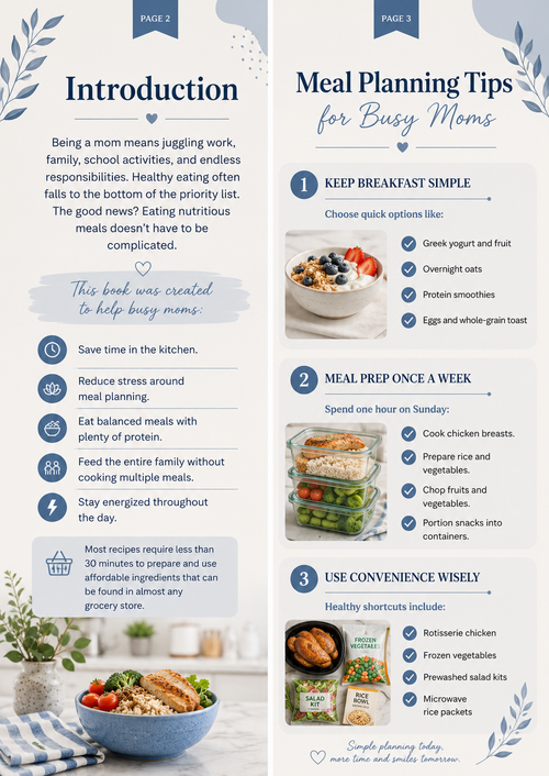 30 Day High Protein Meal Plan